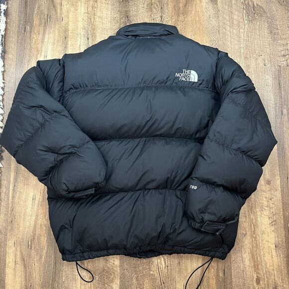 The North Face 1996 Retro Nuptse 700 Puffer Down Jacket Black Men's XXL Hooded* - Picture 15 of 16